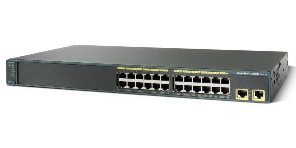 Switch CISCO Catalyst 2960 WS-C2960-24TT-L